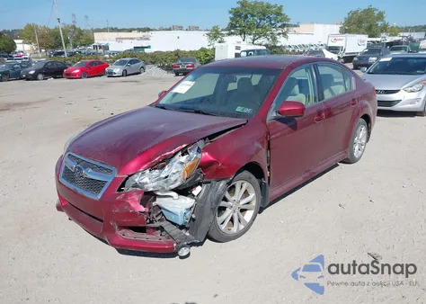2013 Subaru Legacy 2.5I Limited from USA, damaged, VIN 4S3BMBK68D3029681